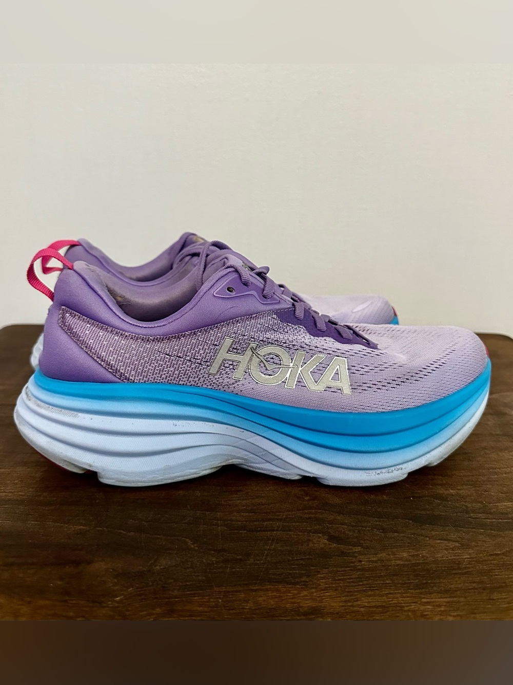HOKA ONE ONE Bondi 8 Women's Running Shoes Sneakers Size 10